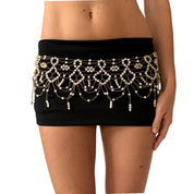 Beaded Drape Belt (M)