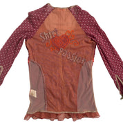 Italian Designer Polka Dot Top (S)
