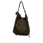 Vintage Thomas Wylde Skull Hobo Bag