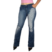 Akademiks 2000s Monogram Print Jeans (L)