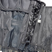 Y2K Frederick’s of Hollywood lace bustier (S/M)