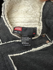 Vintage Diesel Utility Fleece Asymmetrical Jacket (S)
