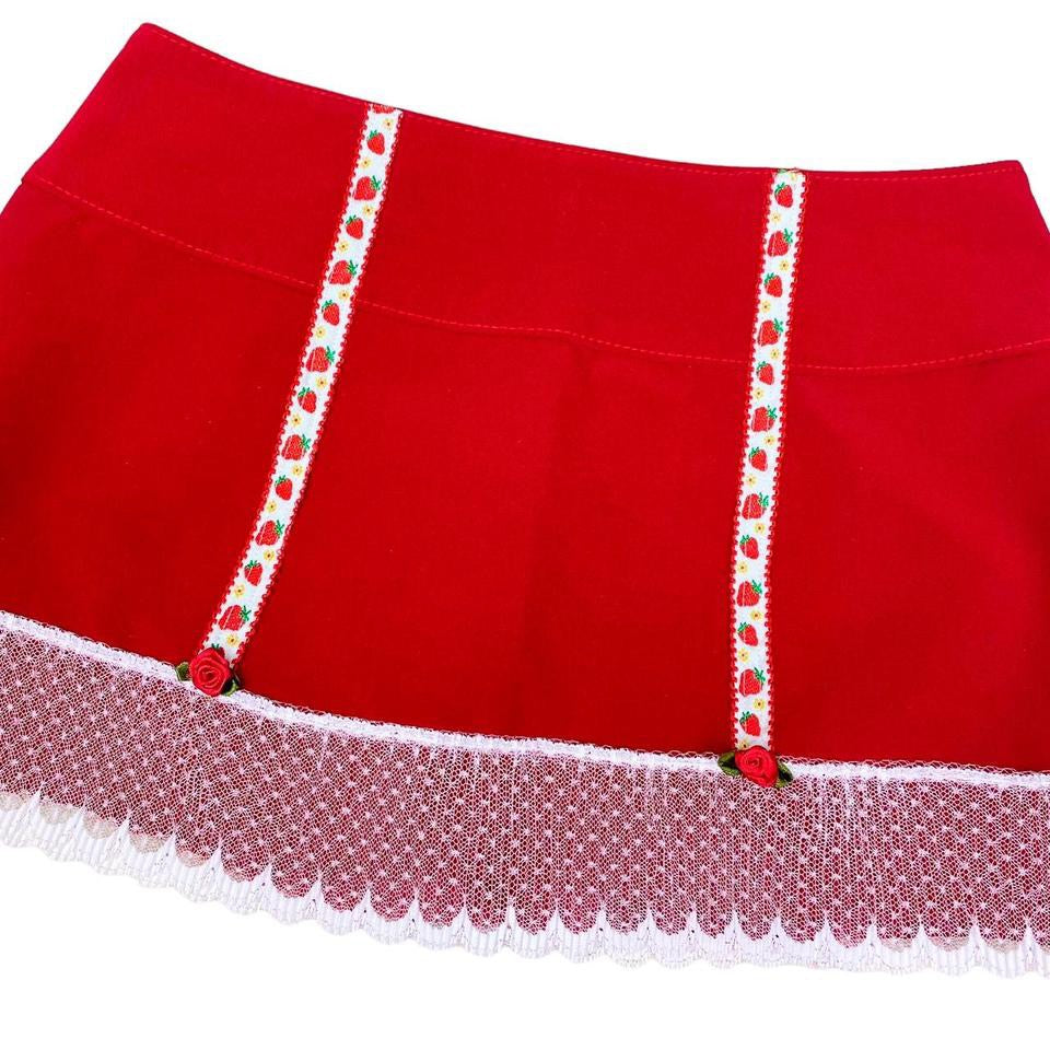 The Strawberry Shortcake Skirt (XS)