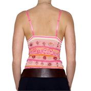 Y2K Pink Mesh Cami (S)