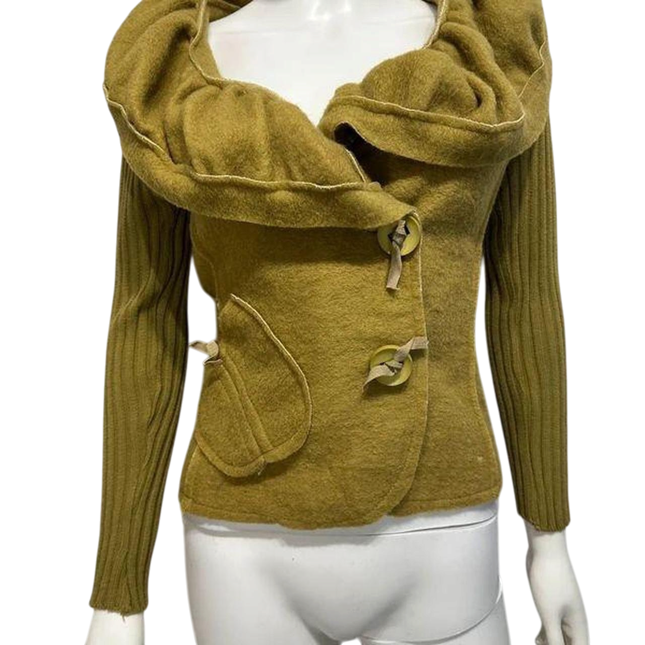 Vintage Ruffle Parisian Jumper (S)