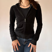 Juicy Couture Noir Hoodie (S/M)