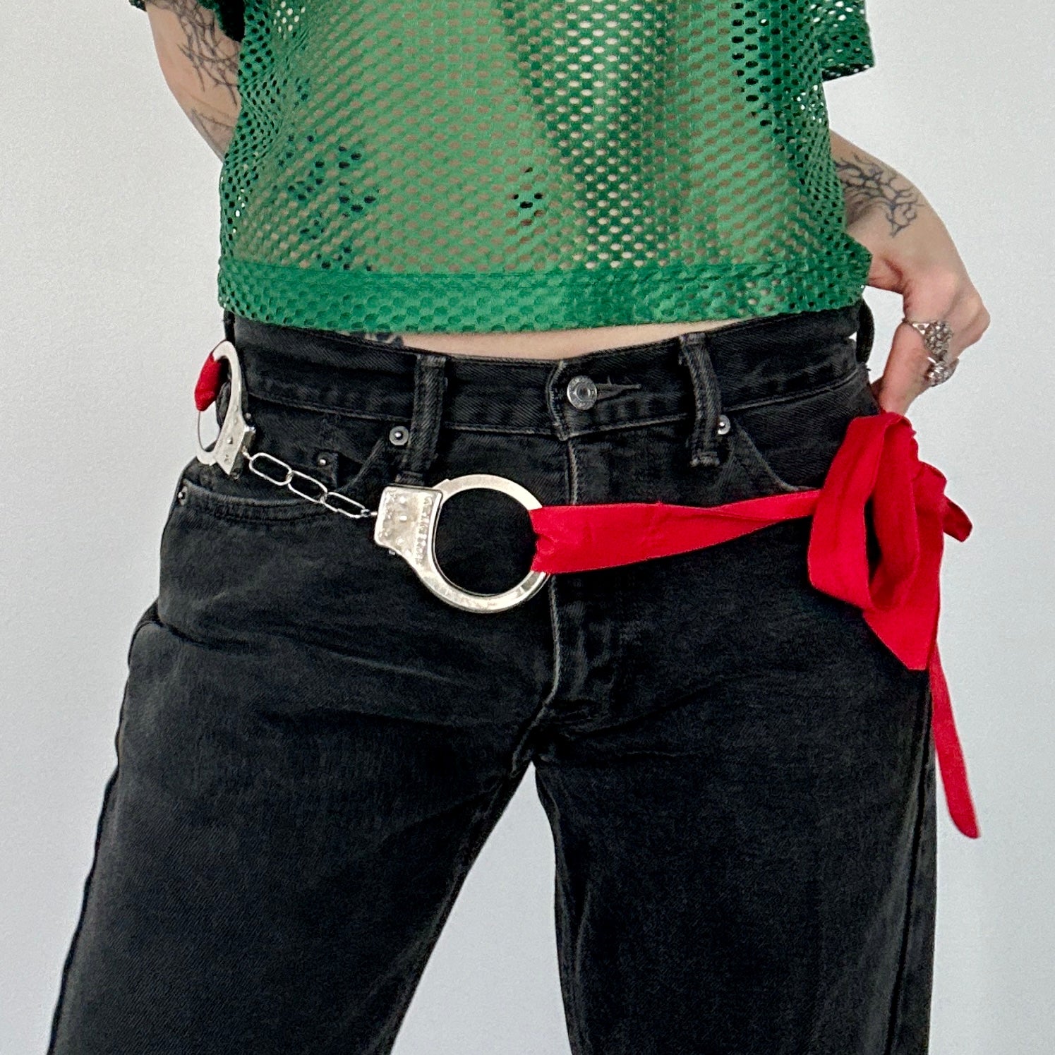 Custom Handcuff Belt