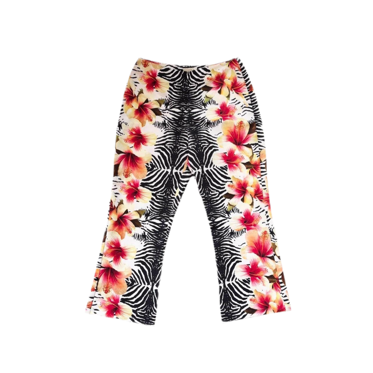 Y2K Caché Printed Flares (M)