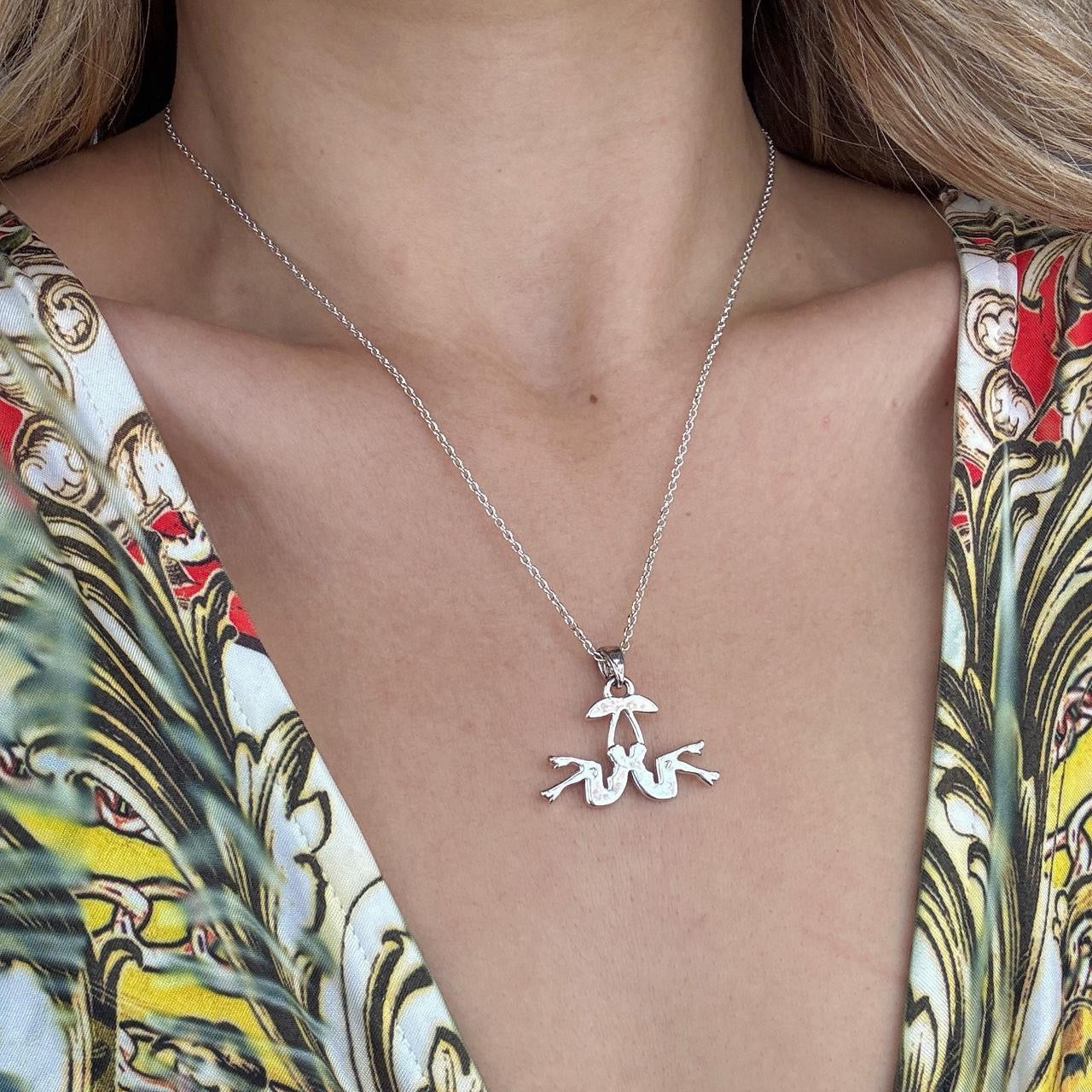 Rare Vintage Playboy Cherry Girls Necklace