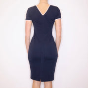 DOLCE & GABBANA Y2K Navy Midi Dress (S/M)