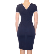 DOLCE & GABBANA Y2K Navy Midi Dress (S/M)