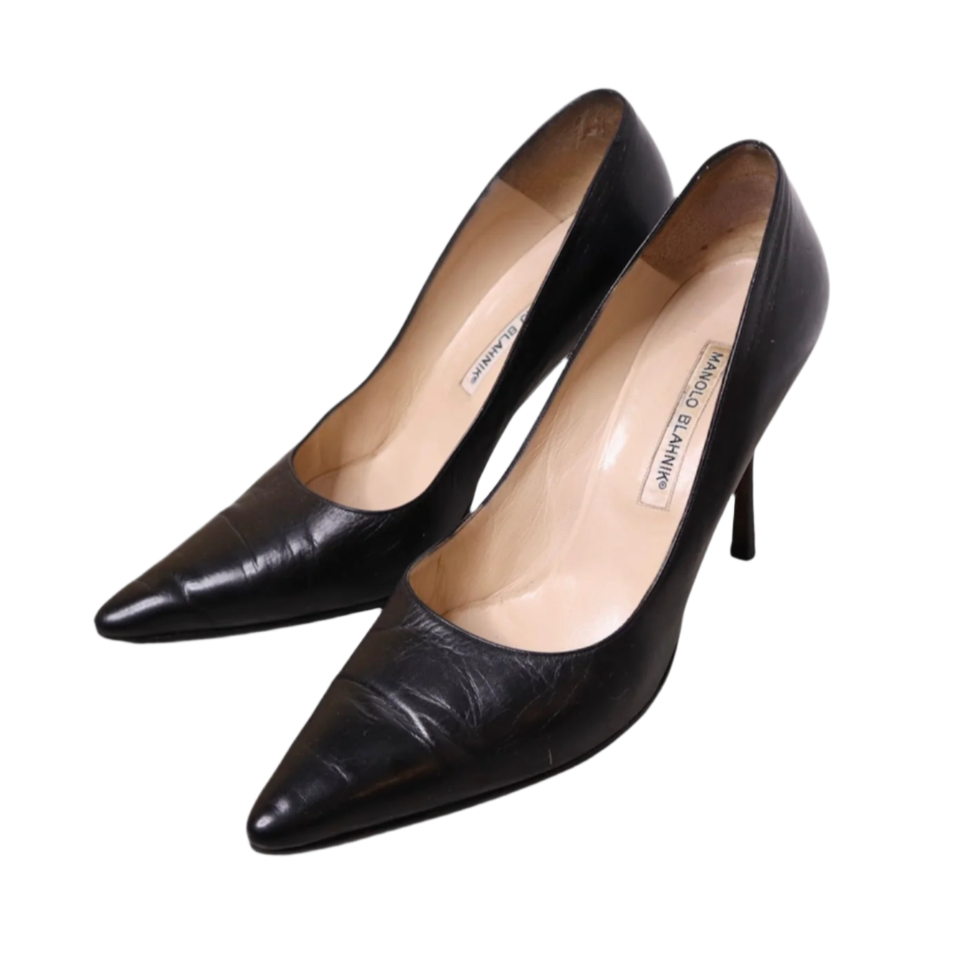 MANOLO BLAHNIK 90s Pointed Toe Stilettos (8.5)