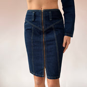 90s Denim Two-Piece Set (XS)