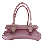 Y2K Baby Pink Buckle Bag