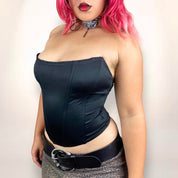 90s Noir Bustier (Large)