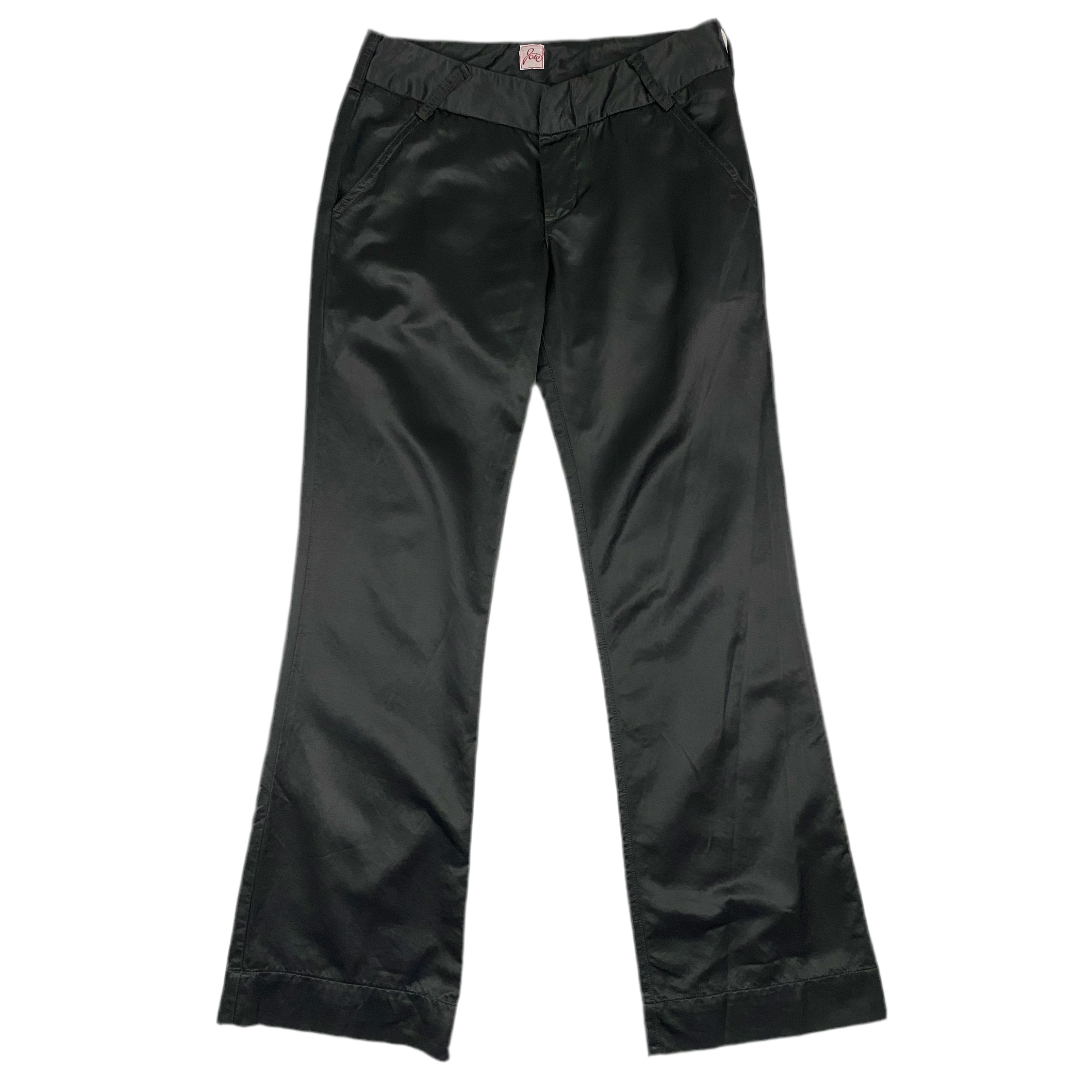 Satin Low Rise Pants (XS)