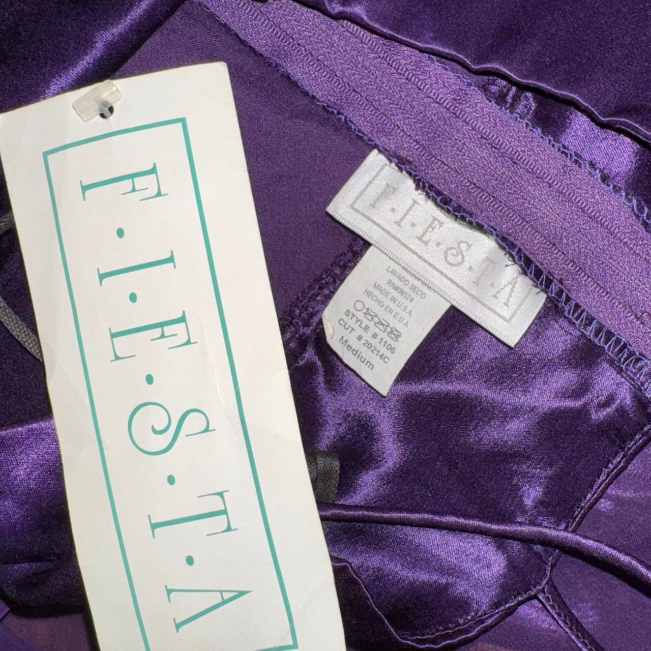 Layered Rosette Detail Maxi Dress (S/M)