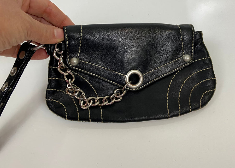 Black Leather Juicy Couture Bag - Gem