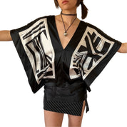Bebe Silk Y2K Blouse (S)