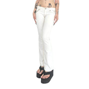 Miss Me White Bootcut Jeans (S)