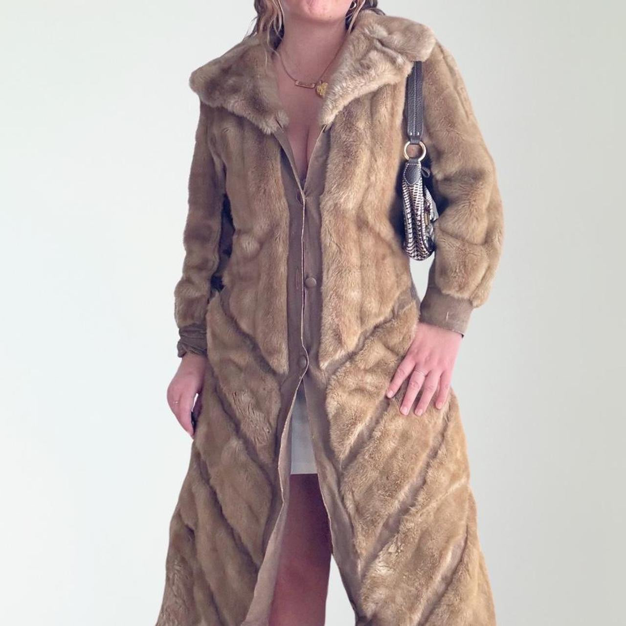 Vintage 70’s Fur Long Coat (M)