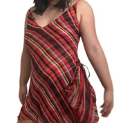 Armani Jeans 100% Silk Striped Mini Dress (S)