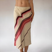 Pure Silk Y2K Skirt (M)