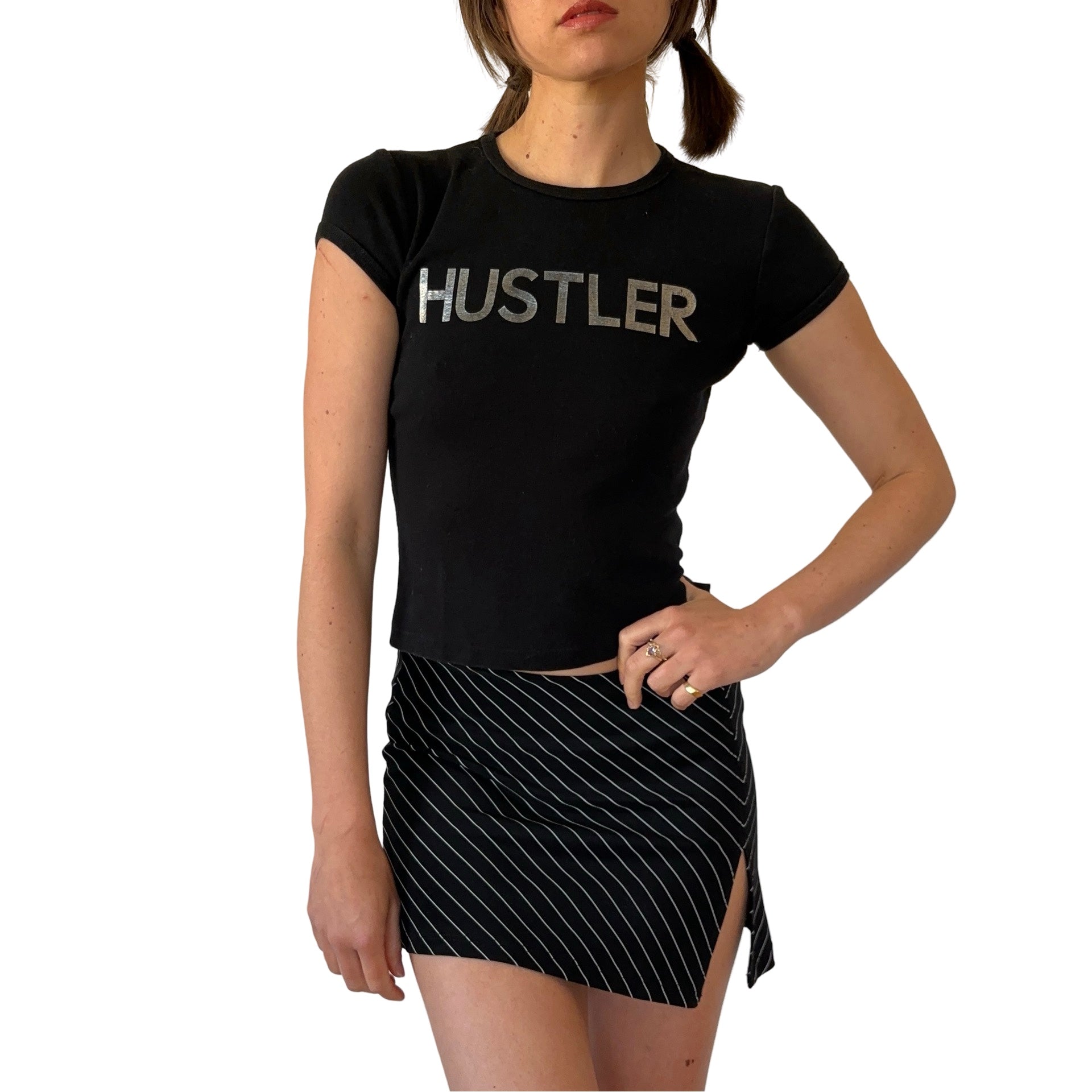 90s Hustler Baby Tee (S)