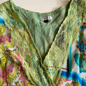 Patchwork Babydoll Layered Tank (M/L)