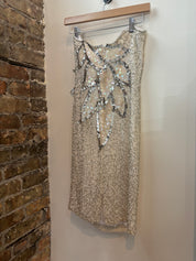 Chappell Roan White Beaded Dress (S)