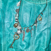 Mixed Metal Buddha Charm Necklace