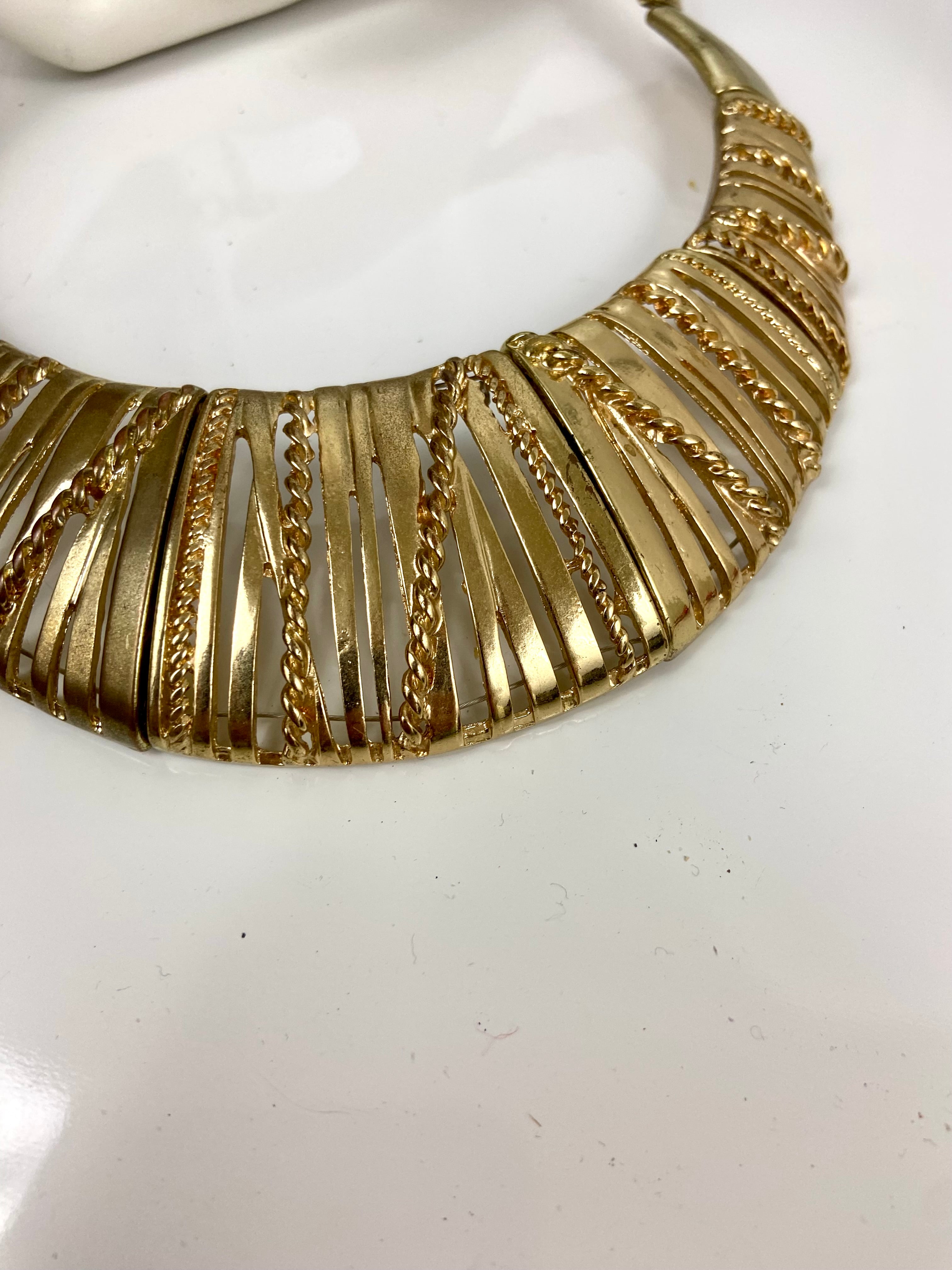 Vintage gold choker
