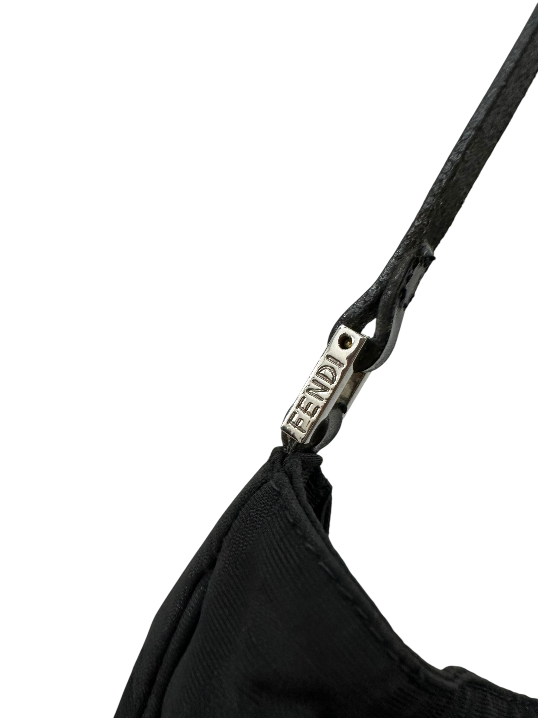 Vintage Fendi Monogram Baguette Shoulder Bag