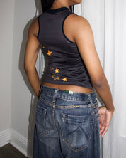 Y2K Miss Sixty Cosmic Tank Top (S)
