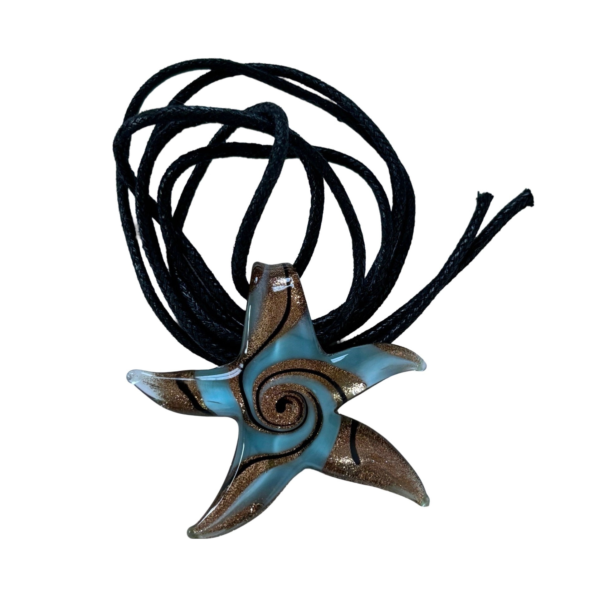 Glass Sea Star Necklace