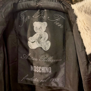 Archival 80s Moschino Faux Fur Coat