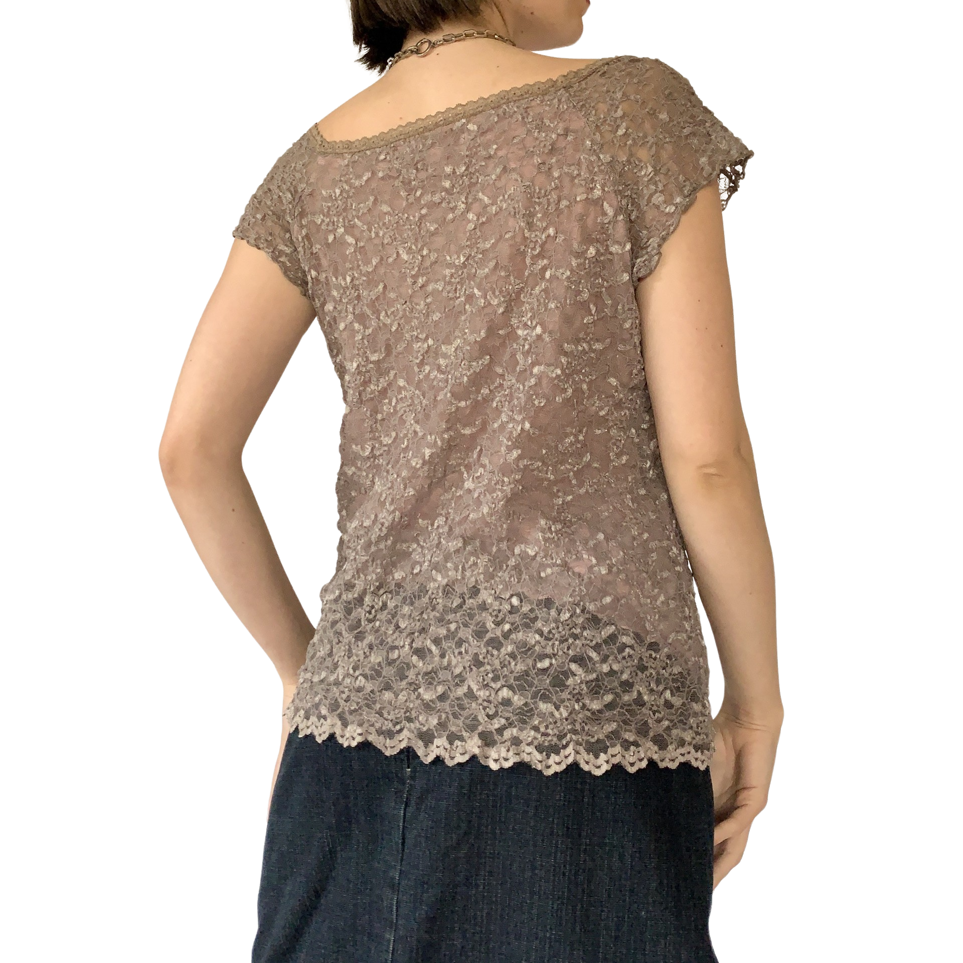 Boho Fairy Lace Top (L/XL)