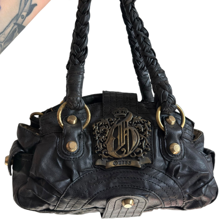 Vintage guess crest shoulder bag