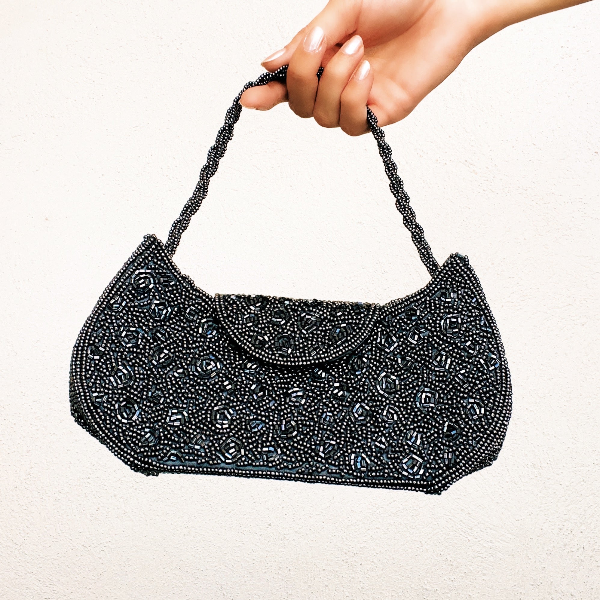 Vintage Tiny Beaded Purse