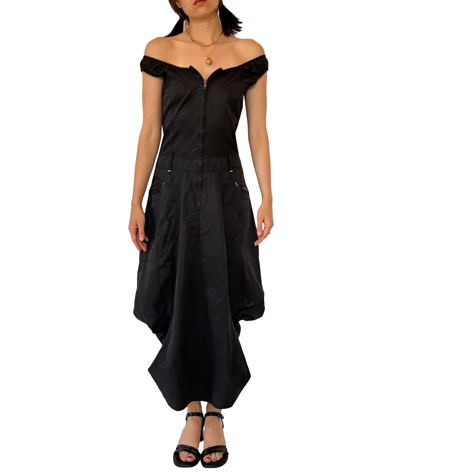Bebe Parachute Dress (M)