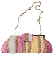 Satins beaded purse