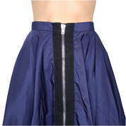 MIU MIU Navy Circle Skirt (S)