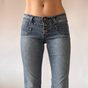 Y2K Low Rise Jeans (XS)