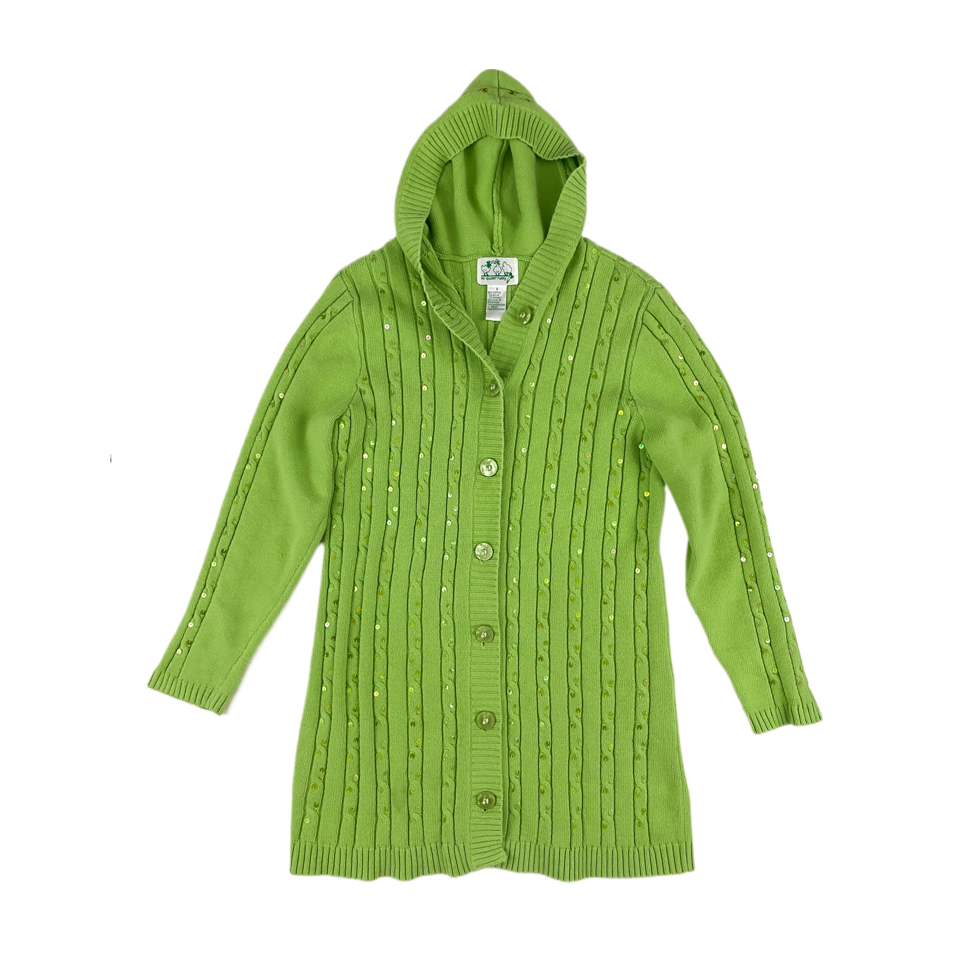 Lime Sweater Dress (S)