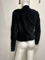 Vintage Italian Napoleon Black Jacket (S/M)