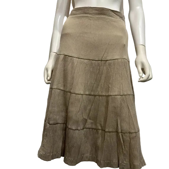 Vintage Tiered Milkmaid Summer Skirt (S)