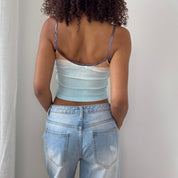 Vintage Naomi Campbell Jeans Knit Tank (S)