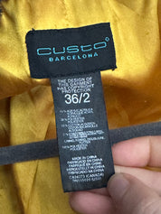 Vintage Custo Barcelona Black Cropped Coat (XS)