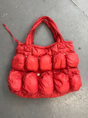 Vintage Marithe Francois Girbaud Nylon Puffer Shoulder Bag