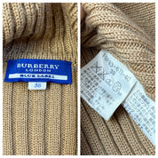 Vintage Burberry Knit Collared Sweater (S)